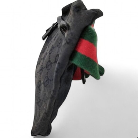Gucci Black Crossbody BumBag with Green and Red Strap🖤💚❤️ - Picture 3 of 7